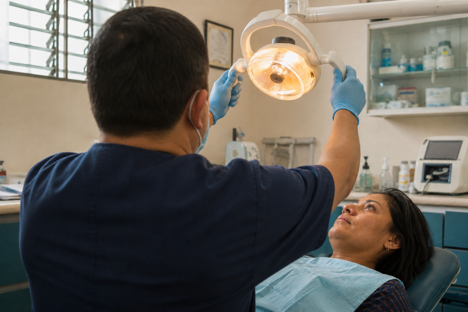 Atención dental en consulta